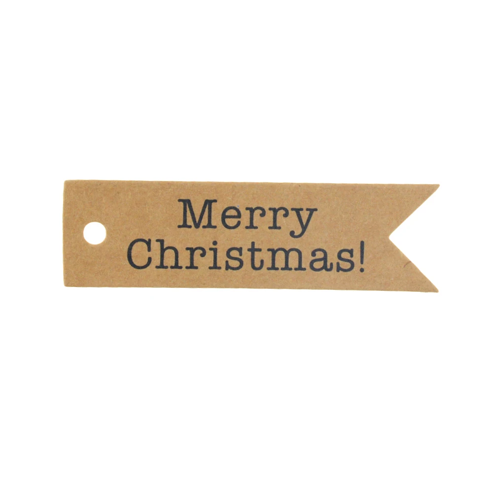 50 шт многостильные бирки из крафт-бумаги ручной работы спасибо DIY ремесла бирка упаковочные материалы для подарков этикетки на Рождественские сувениры - Цвет: Cowhide tag