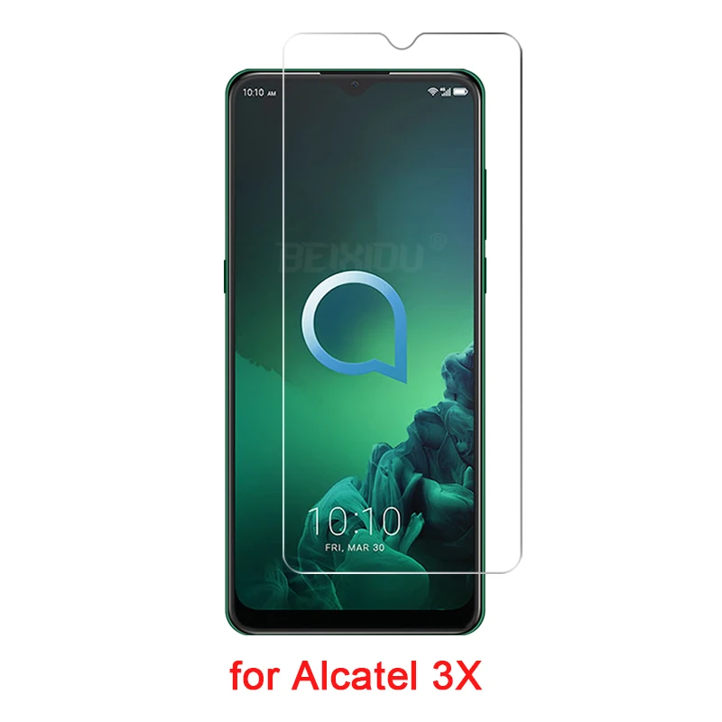 2 шт Полное закаленное стекло для Alcatel 3x2019 защита экрана 2.5D 9h закаленное стекло для ALcatel 3X2019 защитная пленка - Цвет: for Alcatel 3x 2019