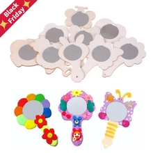 1 шт., ручная работа, креативные DIY формы из белого дерева, зеркальная живопись, ручная работа, детские игрушки, безделушка, материал, забавные игрушки для рукоделия