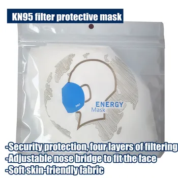 

2PCS Dustproof Mask PM2.5 Windproof Foggy Haze Pollution Respirator Activated carbon filter Windproof Mouth-muffle bacteria pro