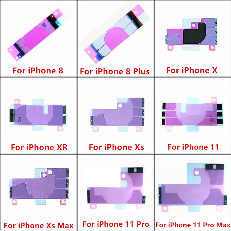Клейкие ленты для аккумулятора клейкая лента запасная часть ремонта iPhone 11 Pro Xs Max X