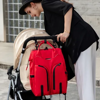 

Premium All-In-One Diaper Bag Upgraded Version Lightweight Large-Capacity Foldable Backpack Diaper Bag XIN-Shipping