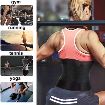 

Improves Posture Corrector Fully Adjustable Support Belt Provides Lumbar Back Brace Lower and Upper Back Pain Relief Upright go