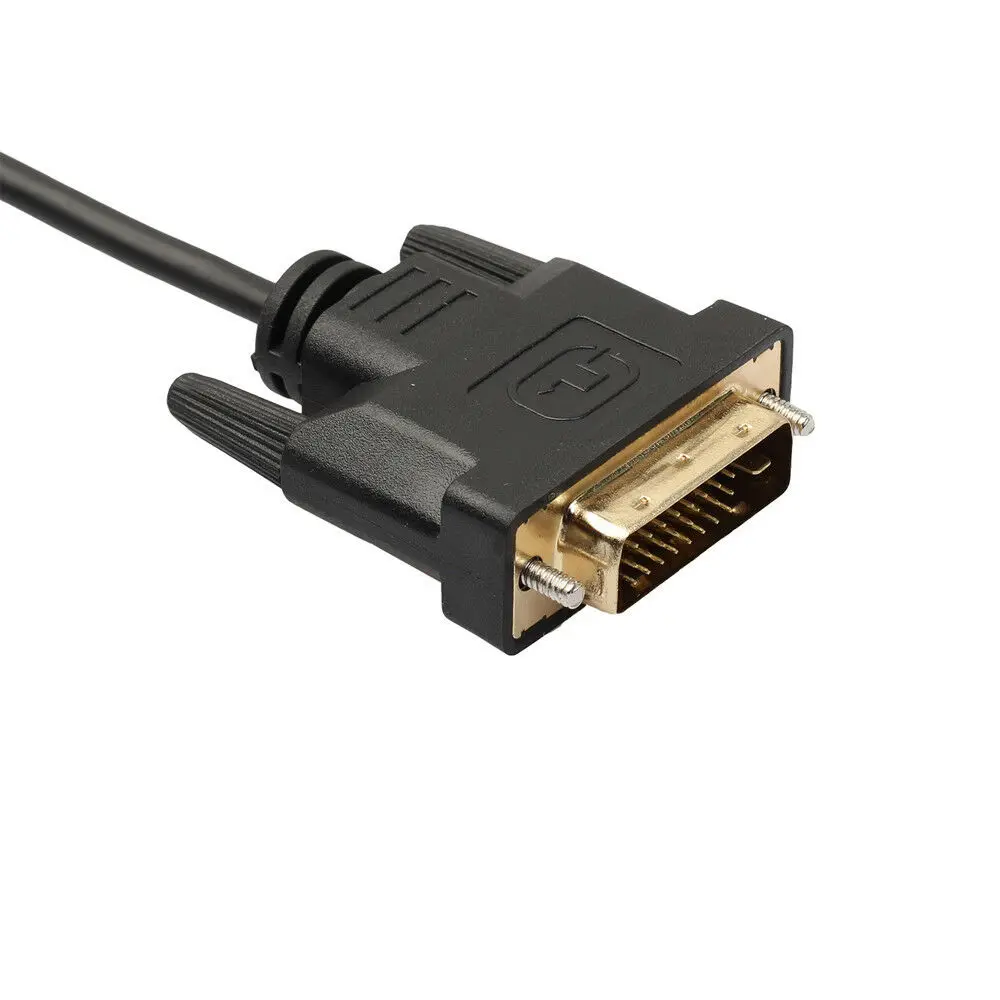1m/1.8m DVI Extension Cable HD 24+1 Pin Male to Male DVI Cables Cord Wire Line Copper Core for PC Computer Monitor Projector