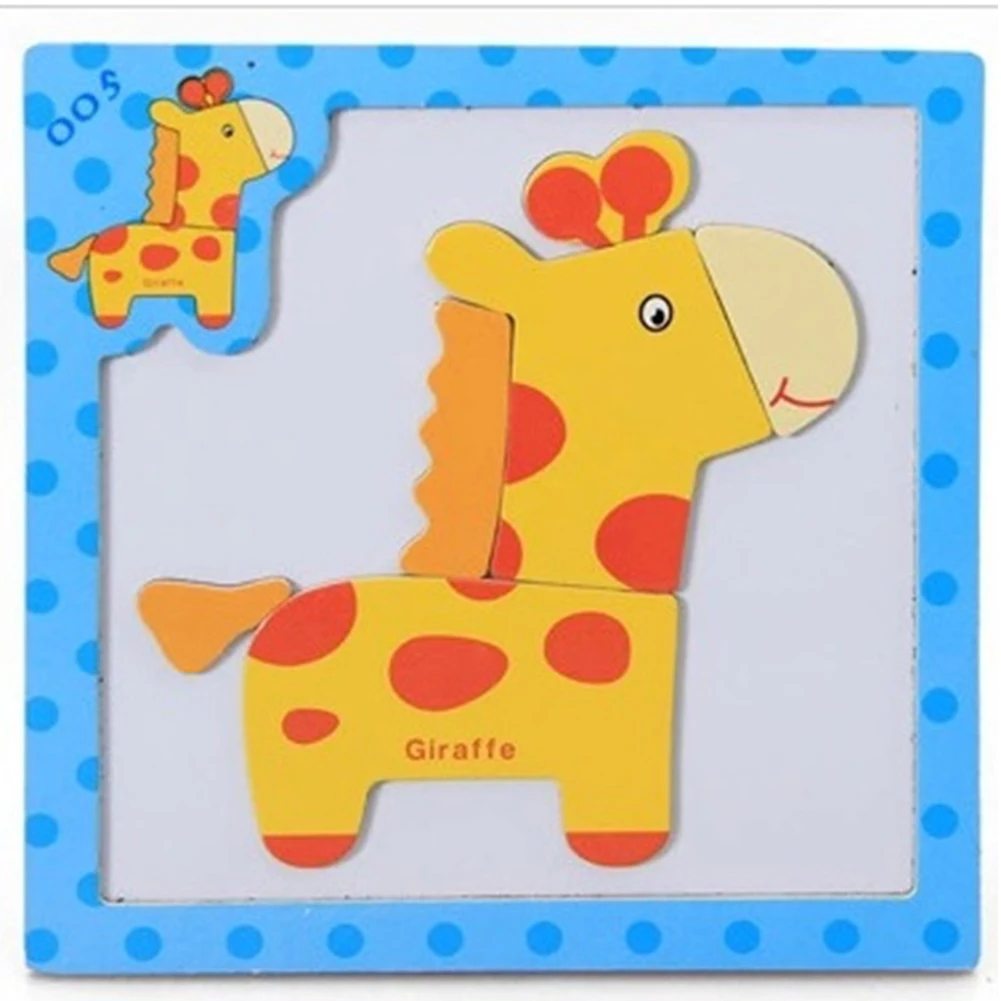 

Educational Toy Children Magnetic Jigsaw Puzzle Lovely Animals Puzzle for Boys and Girls