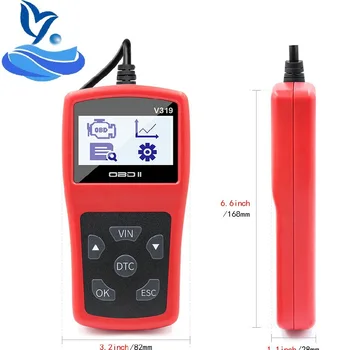 

New V319 OBDII Diagnostic Tool Support Clean Fault Code Reader Car Auto Diagnostic DTC Car Reader Frame 2