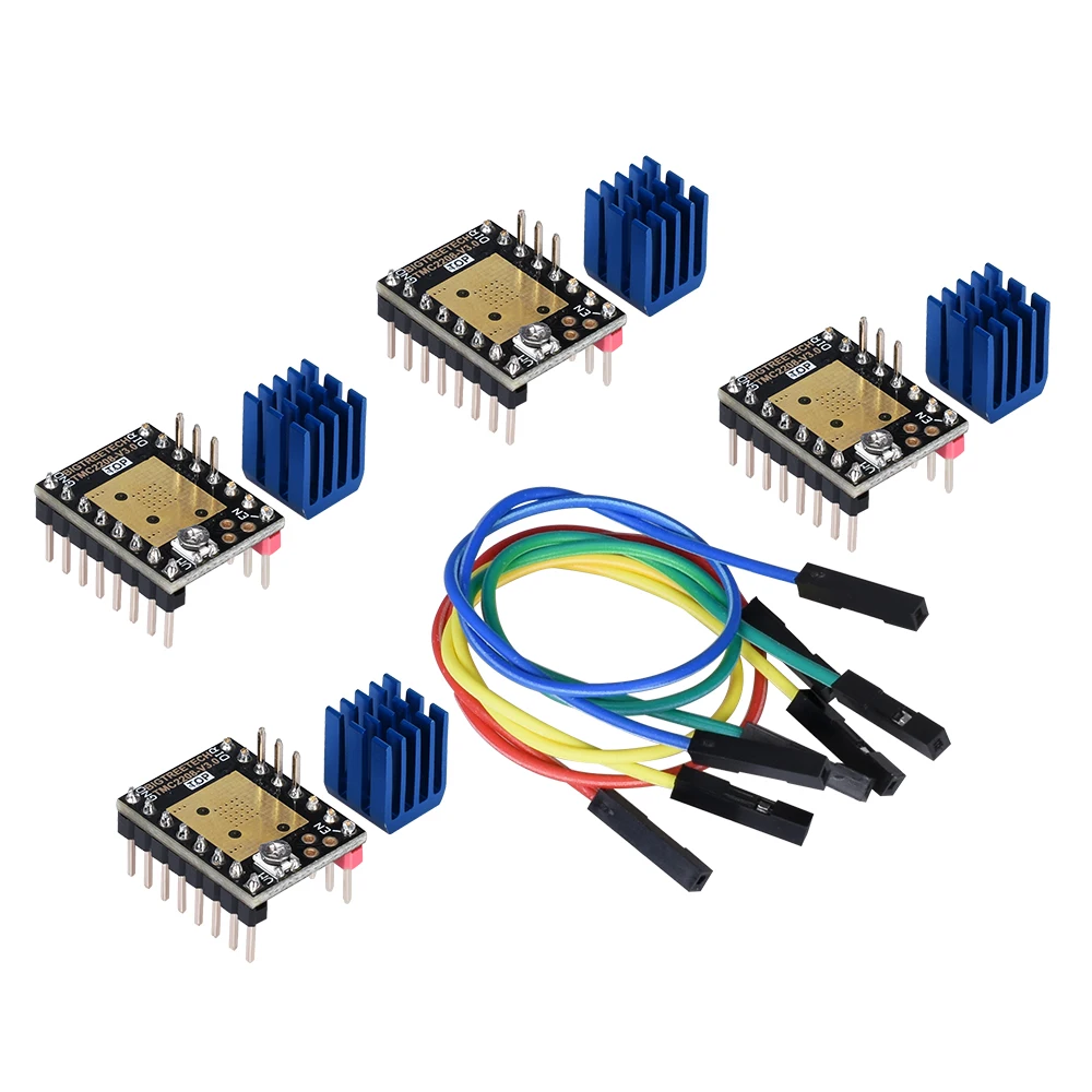 BIGTREETECH TMC2208 V3.0 TMC2130 V3.0 шаговый двигатель драйвер StepStick SPI RepRap Ultra для SKR V1.3 MKS GEN V1.4 доска 3d принтер