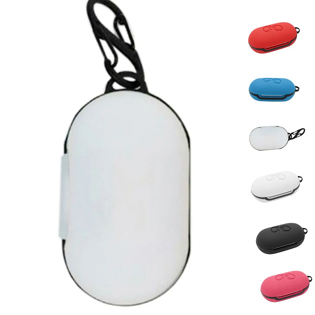 

Replacement For Samsung Galaxy Buds 2019 Protective Case Cover Earphone Waterproof Shockproof Cases Carabiner