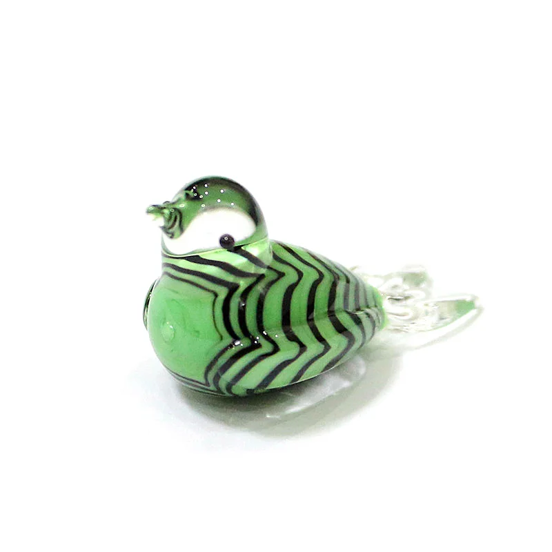 Custom Handmade Glass Bird Miniature Figurines Japanese Style Cute Tiny Animal Craft Ornaments Home Fairy Garden Decor ornament crafts miniature figurines miniature ornament cat figurine decoration cat figurines glass ornament wood figurines feather bird figurines mini penguin figurines wooden bear figurines