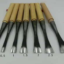 Средний круг резьба по дереву нож выкопать отверстие ложка нож долото 0,3-5 см резьба по дереву ручная ножи