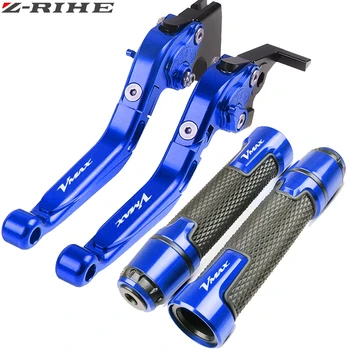 

Motorcycle Accessories Brake Clutch Levers Handlebar Grips For Yamaha V-MAX V MAX VMAX 2009 2010 2011 2012 2013 2014 2015 2016