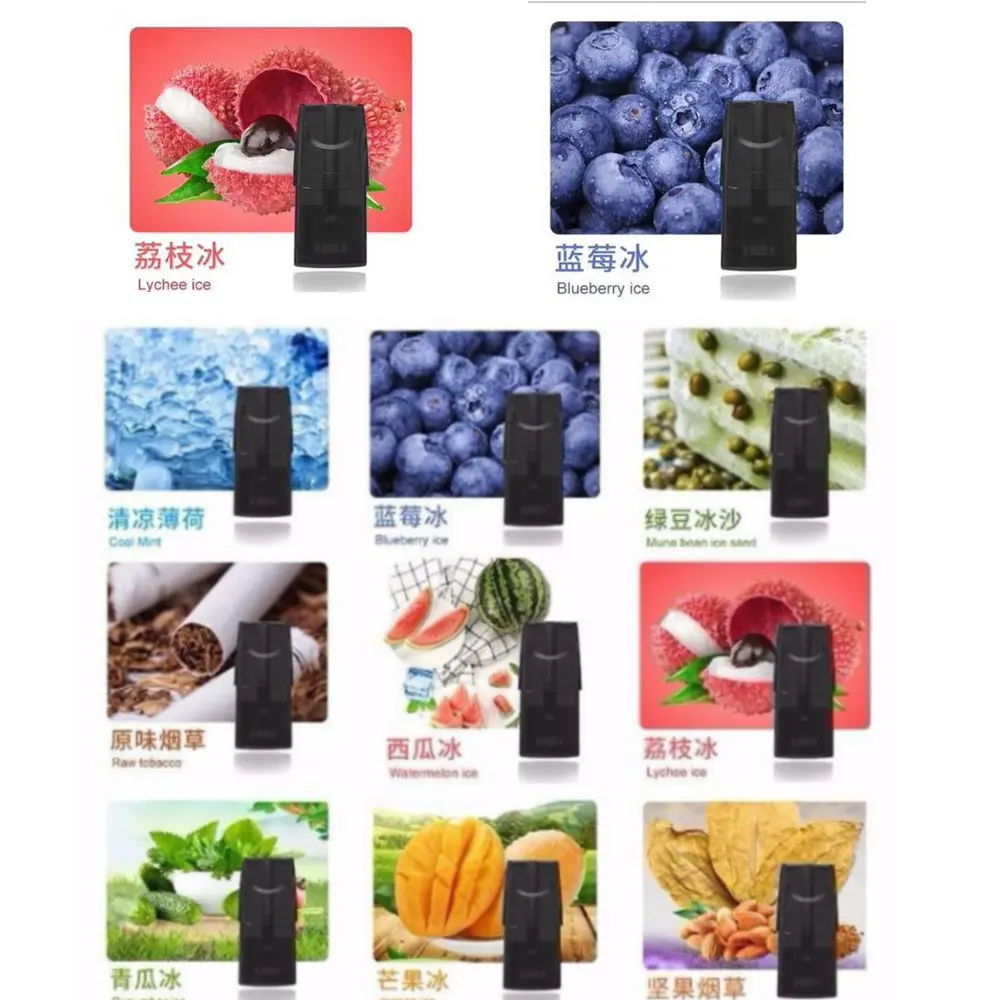 

3PCS Ceramic Coil Refillable Replacement Cartridge for Relx Empty Pod Vape Cartridge Atomizer 2ml 1.2ohm ECigarette Accessories