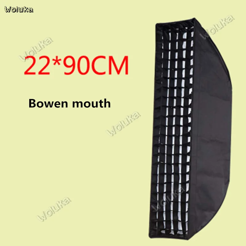 Сетка Softbox 22* 90 см Bowen Mount Фотографическая флэш-сетка Длинная полоса Softbox CD50 T03