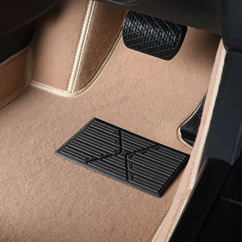 Car Accessories Car Mat Pedal Cover Heel Foot Mat Universal Floor Pad Anti-skid Pedal