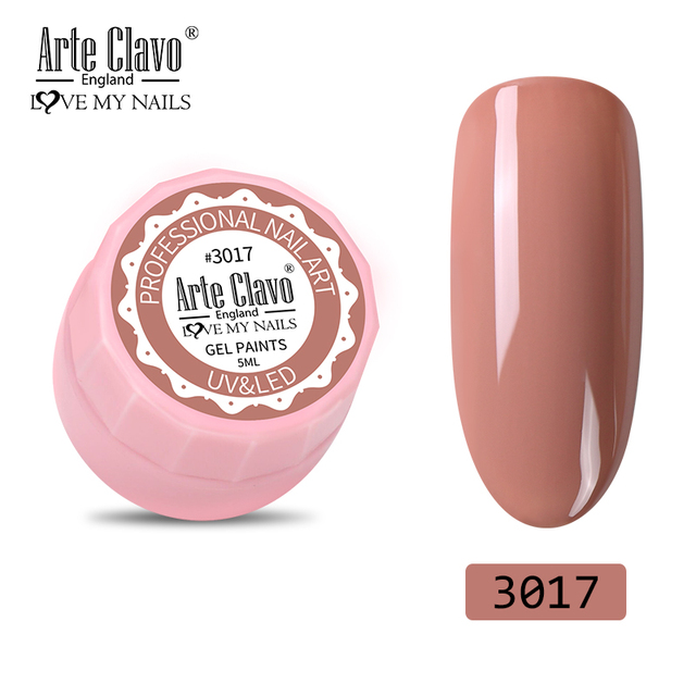 Clavo 5ML Painting Gel Nail Polish 72 Colors Gel Varnish Set For Manicure Top Base Coat Hybird Design of Nail Art Lacquer