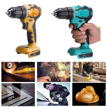 

18V 90Nm 3in1 Electric Rechargeable Brushless Impact Drill Rechargeable Power Electric Drill With LED Light