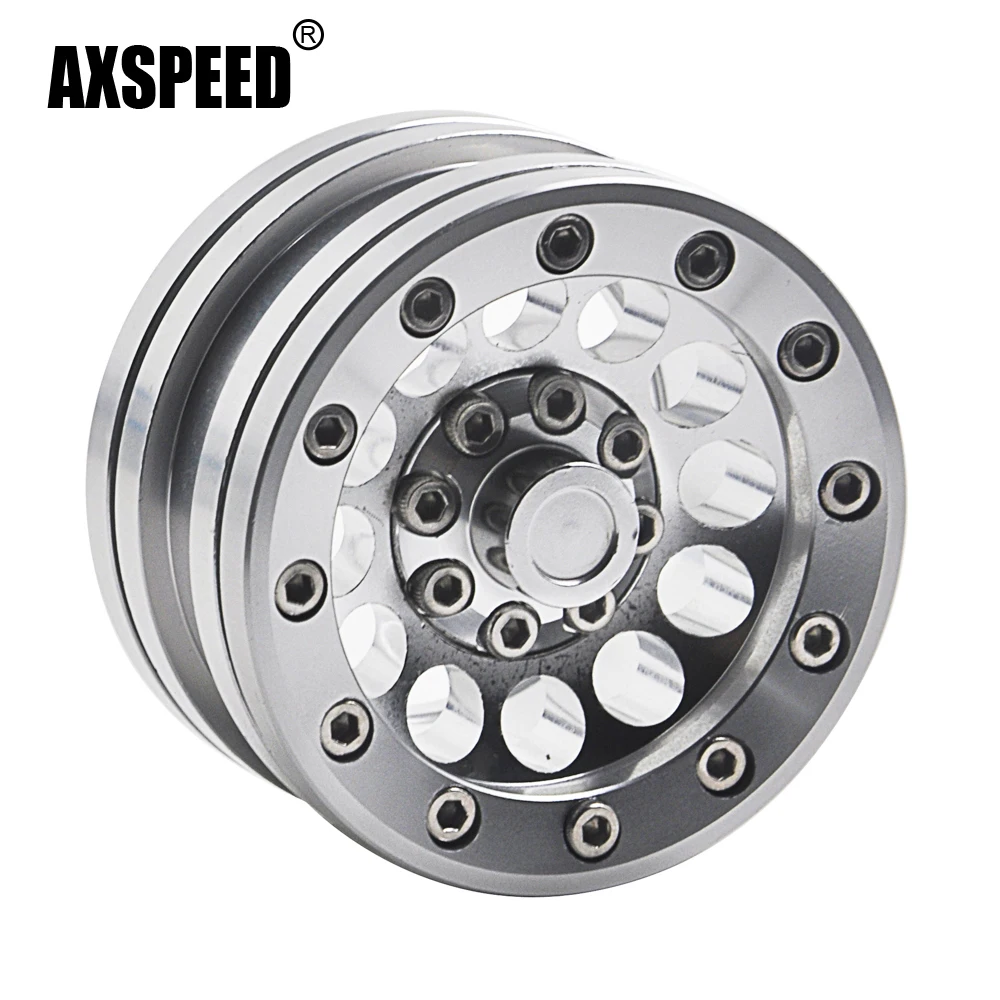 Автомобиль на гусеничном ходу AXSPEED 1/4/5 шт. 1 9 дюйма колесные диски Beadlock для Axial SCX10