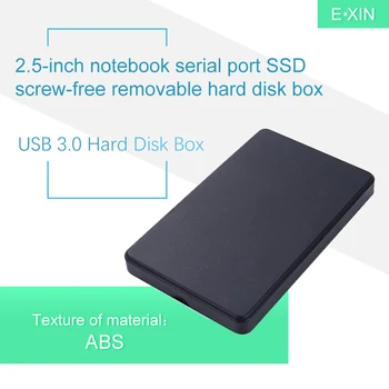 

USB 3.0 Hard Disk Box 2.5 inch Laptop Serial Port SSD Screw-Free Mobile Hard Disk Box