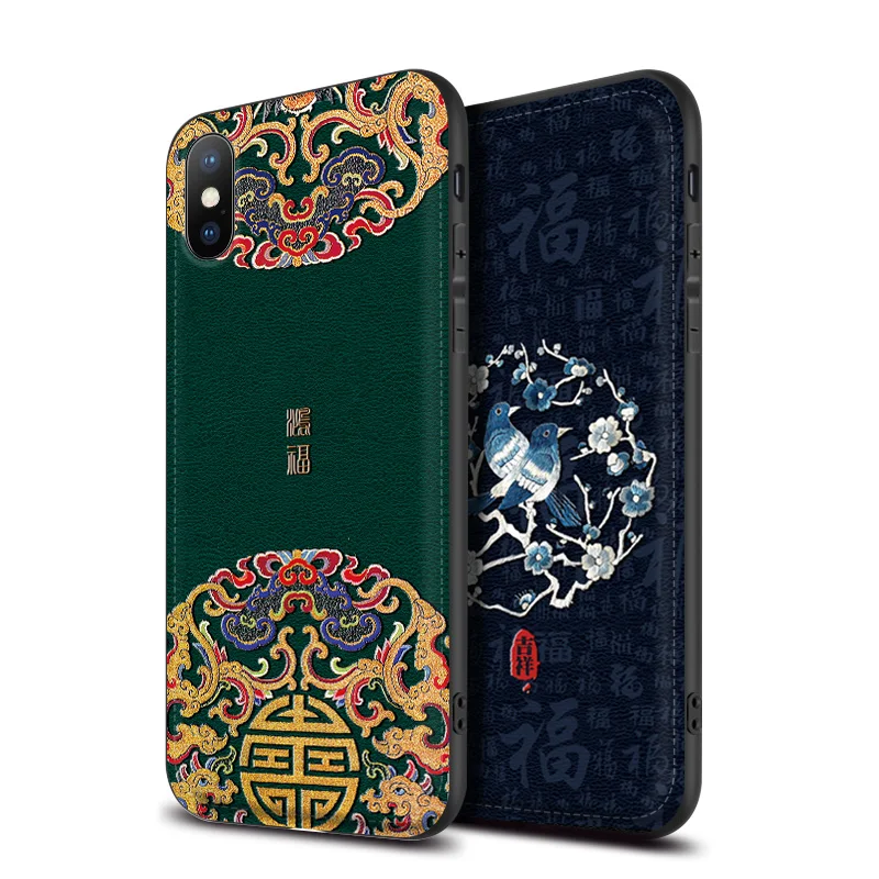 Роскошные кожаные чехлы для телефонов iPhone 8 7 6 6s Plus X Xs Max XR, мягкий силиконовый чехол для телефона с 3D текстурой