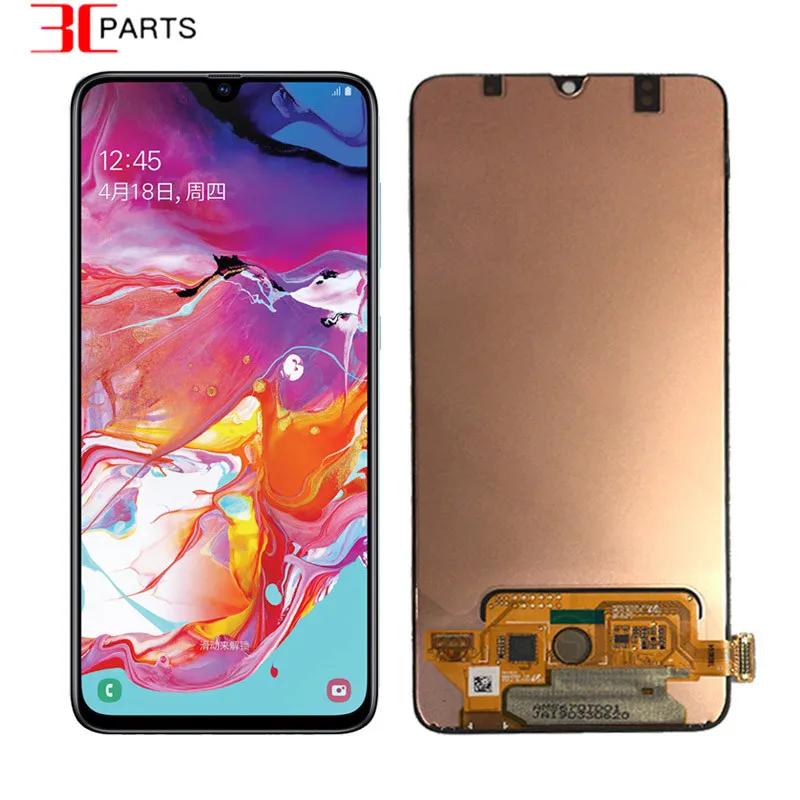 Для samsung Galaxy A70 lcd 2019 A705 A705F SM-A705F ЖК-дисплей кодирующий преобразователь сенсорного
