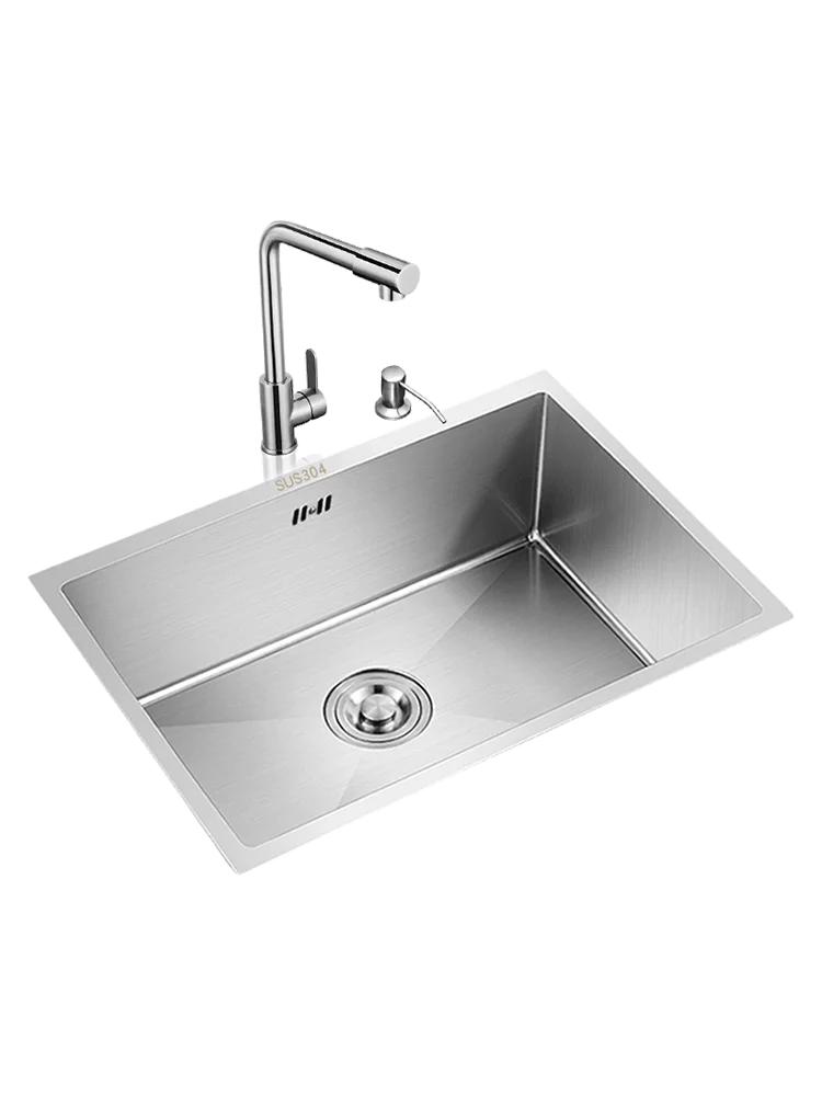 Home Kitchen Sink Undermount Stainless Steel Kitchen Sink Single