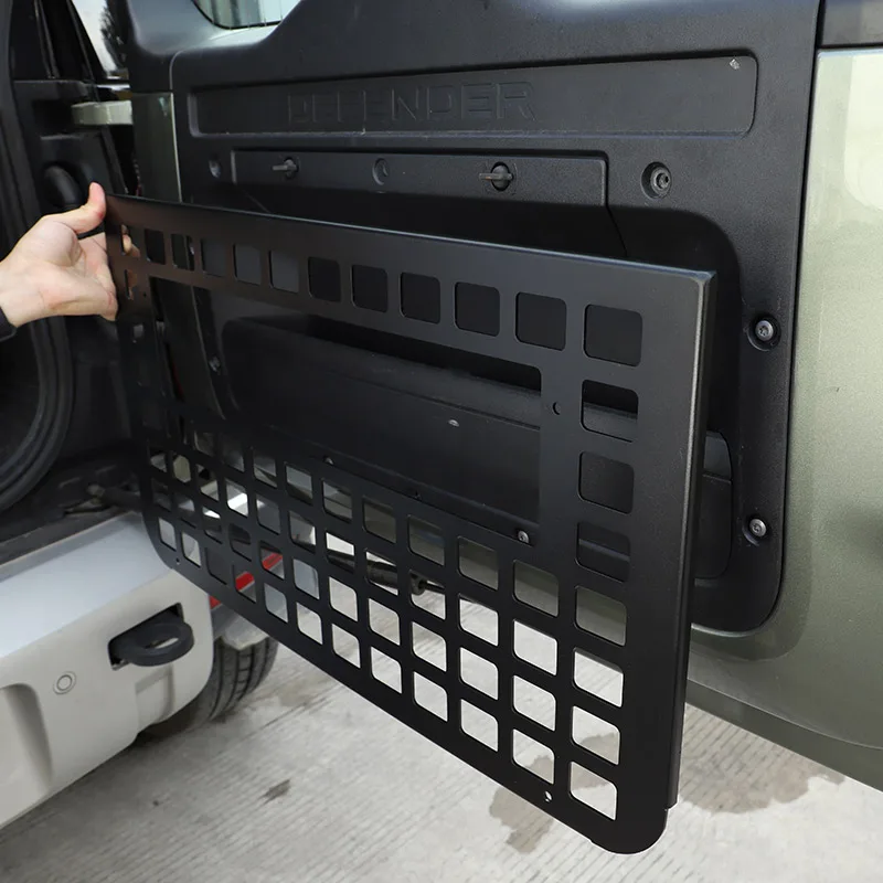 Portellone Portellone Supporti Per Bagagli Per Land Rover Defender 2004-2022 Car Hang Bag Rack Porta Di Coda Rack Storage Bag Shelf Accessori Per Auto