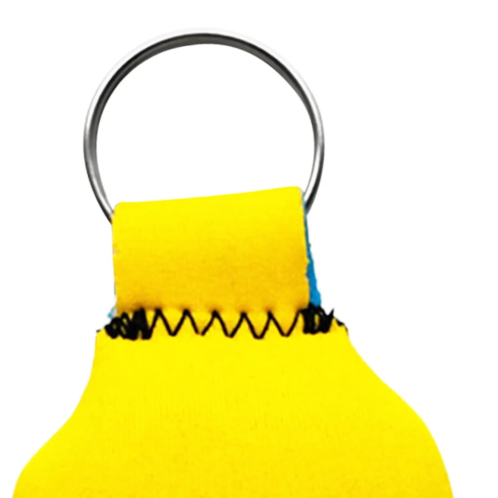 Neoprene Floating Keychain + Stainless Steel Accessory Gift Navigation Kayak Fishing Floating Keyring
