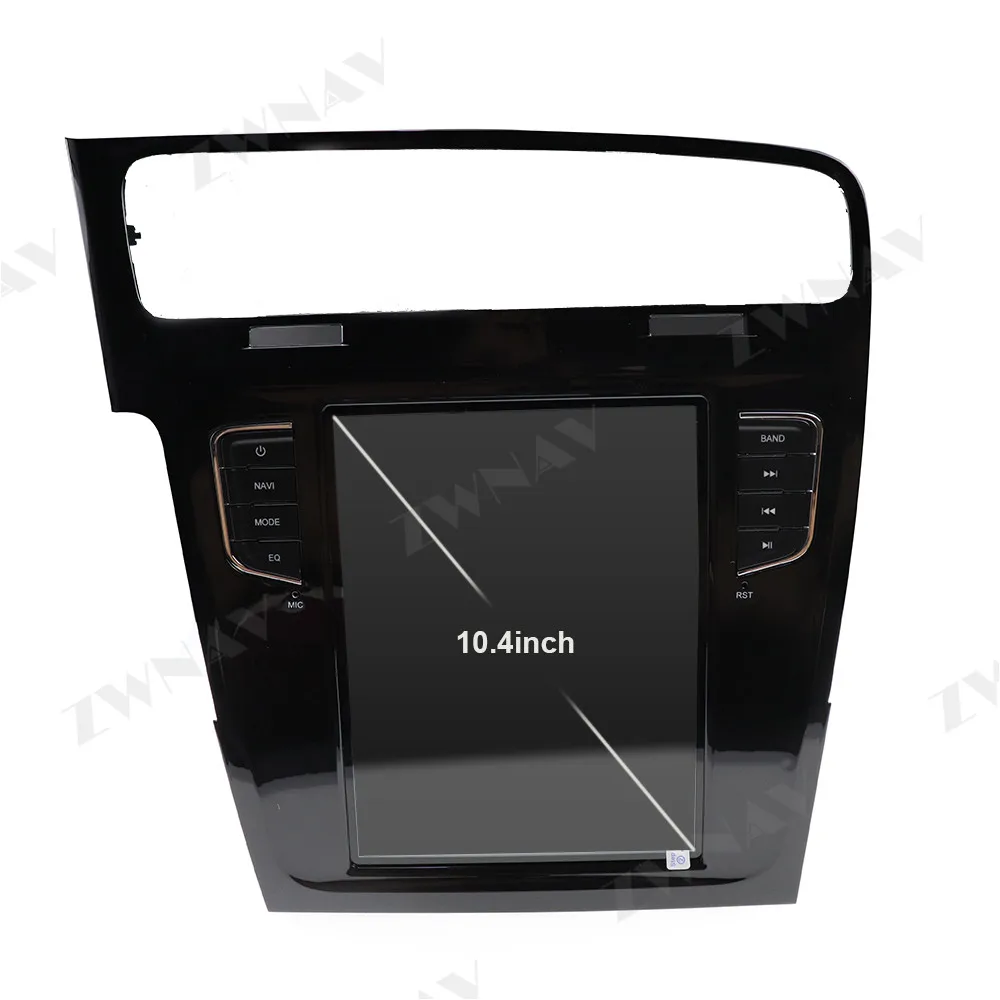 Best PX6 4GB RAM Tesla style Android 9.0 Car GPS Navigation For Volkswagen Golf 7 2010-2018 head unit multimedia radio tape recorder 16