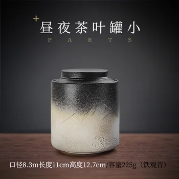 

Coffee Container Tea Box Organizer Storage Container Canister Set Ceramic Jar Tea Canister Chinese Tea Packaging Te Verde Tea