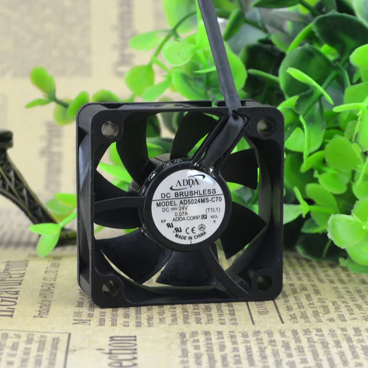 Для Xiexi ADDA 5020 AD5024MS C70 24V 0.07A 2 линии 5 см Инверторные промышленные компьютерные