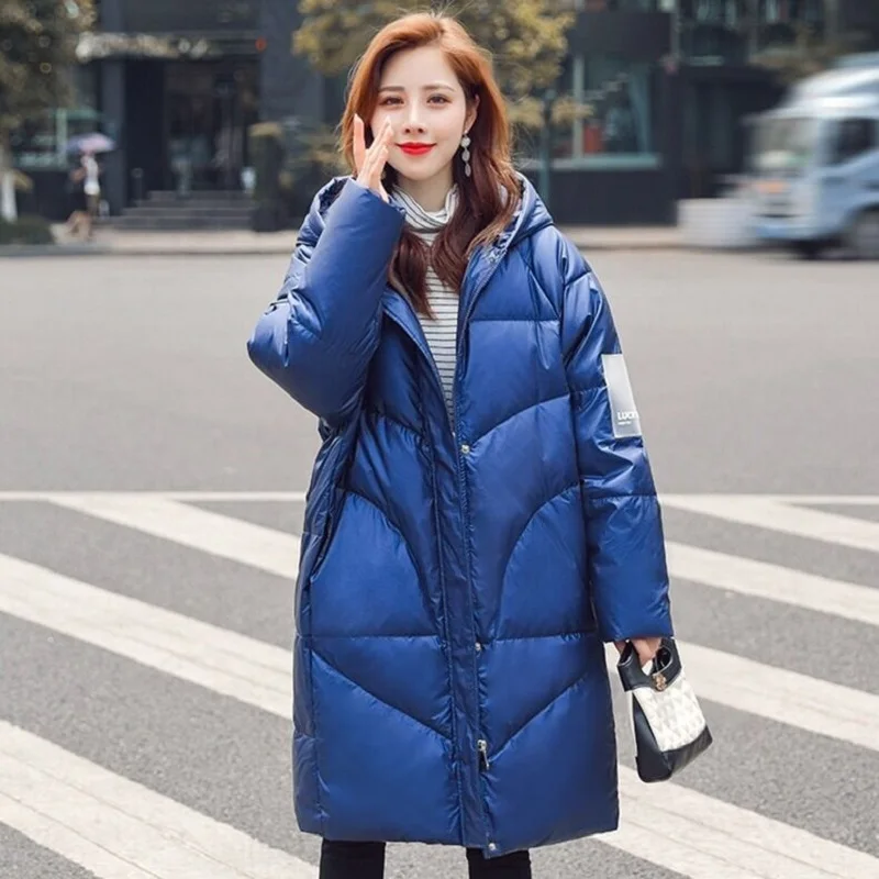 

WINTER women coats warm jackets women down jackets mid-long outerwear pregnancy clothing maternity parkas hooded