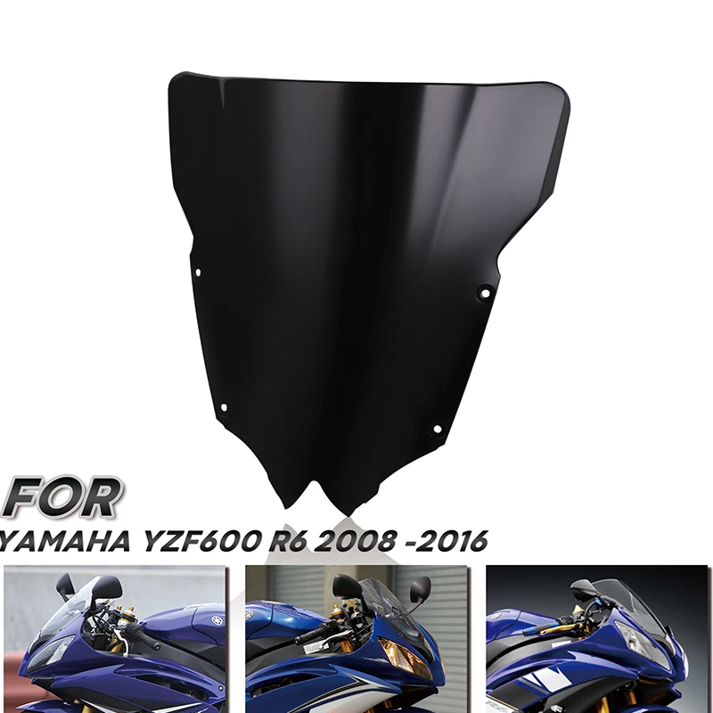 For YZF600 R6 motorcycle Accessories Parabrisas para pare-brise deflectores de viento Front windshield 2008-2016 | Автомобили и