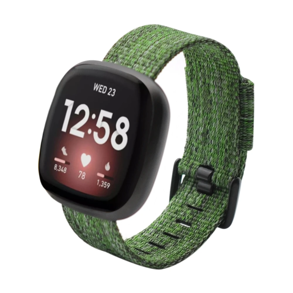 com fivela de aço atainless para fitbit
