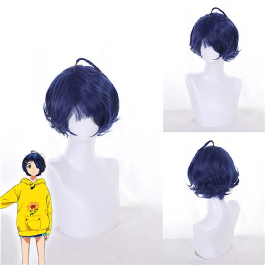 NWZSM Wonder Egg Priority Ohto Ai Cosplay Wig Blue Short Hair Woman Girl Bobo Curly Headgear Halloween Party Costume Props -Zentai shop online H513b4b612ad54d758b80d88f87be5180K.jpg