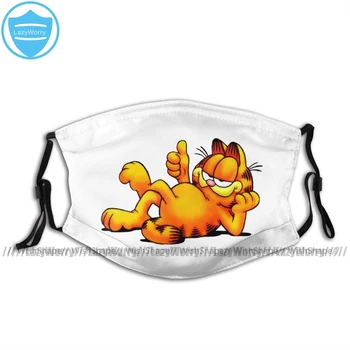 

Garfield Mouth Face Mask Garfield Relaxing Facial Mask Funny Fashion with 2 Filters for Adult