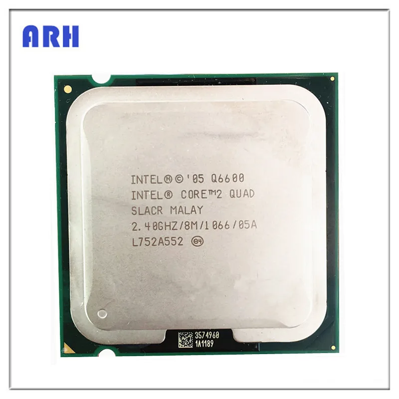 Процессор Intel Core2 Quad Q6600 CPU 95W (8M кэш 2 40 ГГц 1066 МГц FSB) SLACR GO LGA775 десктопный процессор |
