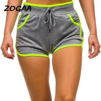 

ZOGAA 2020 track shorts women summer new Korean casual running fitness thin shorts