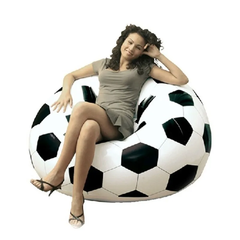 Мода надувной диван Air Soccar Футбол самостоятельно стул Портативный уличный садовый диван Гостиная мебель, угловой диван