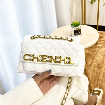 

Plaid Women Handbag 2020 Fashion Shoulder Bag Designer Chain Messenger Pack Luxury Hand Purse Crossbody Bags Women Clutches Bag