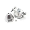 Silver Aluminum Alloy Folding Propeller Spinner Cover D28 D33 D38 D43 D48mm Shaft Diameter 3.0/3.17/4.0/5.0mm for RC Glider DIY 6