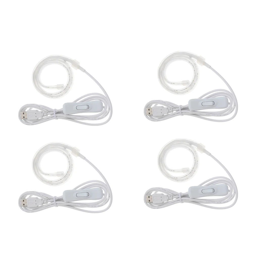 4pcs Saxo LED Cable Line For Oboe Flute Saxophone Clarinet 1.2m