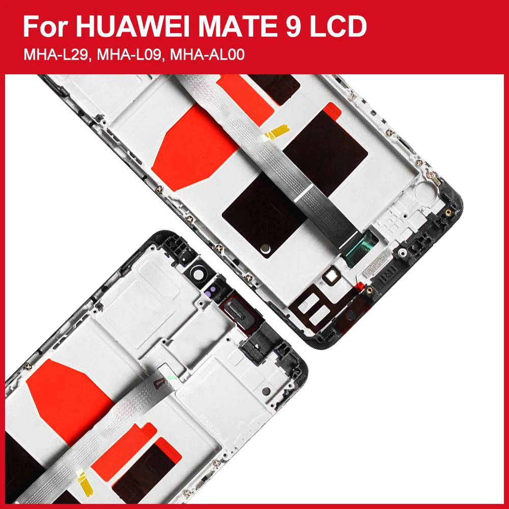 5 9 ''Оригинальный ЖК дисплей для HUAWEI Mate сенсорный экран дигитайзер с рамкой Huawei