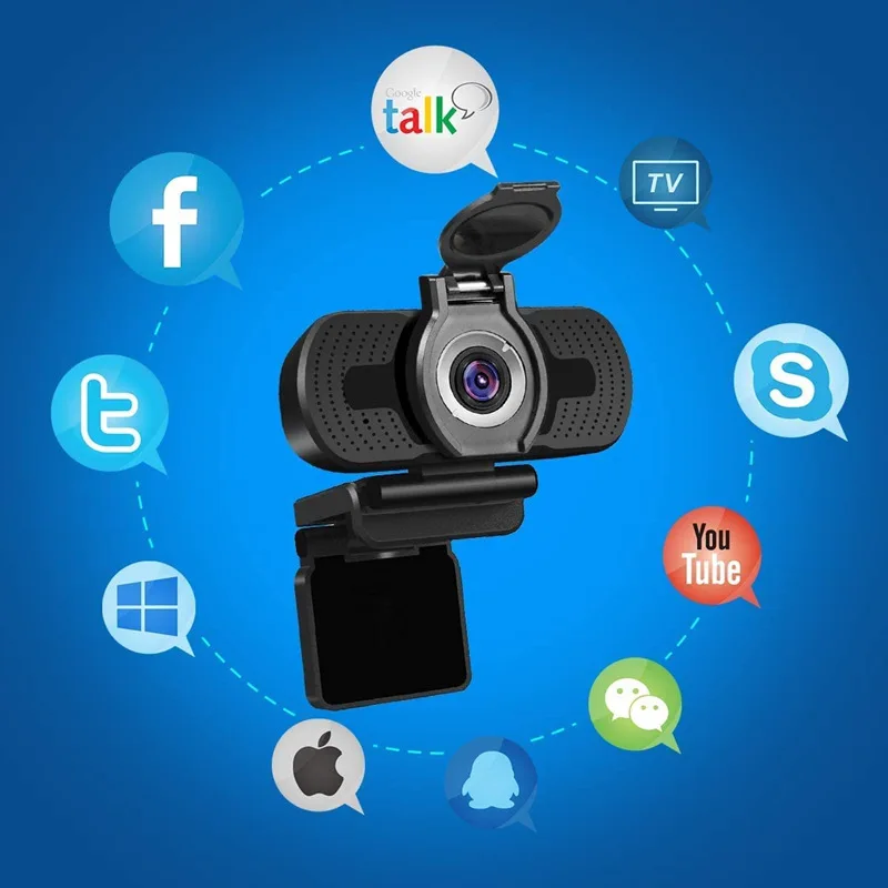 Универсальная крышка для объектива веб камеры пылезащитный чехол Logitech HD Pro Webcam C920