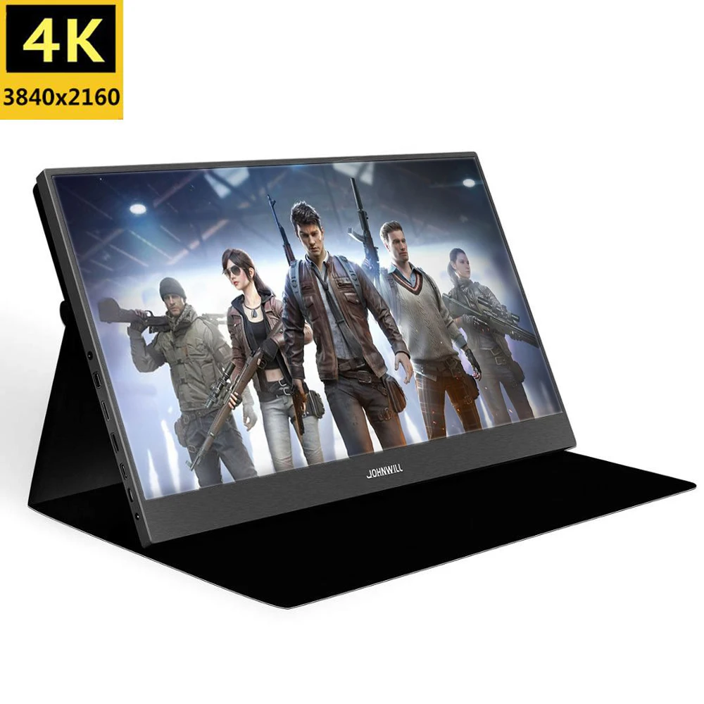18.4 Inch Fhd 3840x2160 4k Ips Portable Gaming Monitor For Game Consoles Ps3 Ps4 Macbook 13.3 新しく着き HORI Portable Monitor Gaming その他