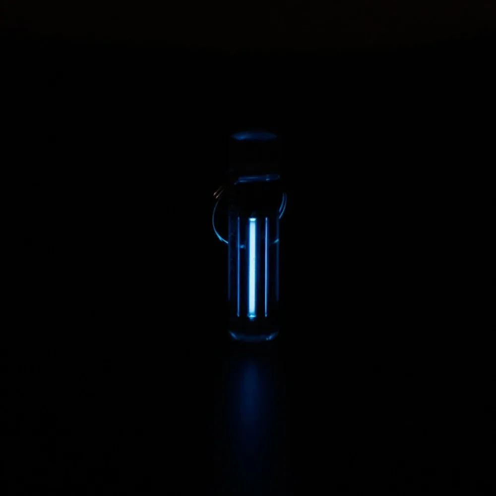 Ксеноновая трубка шланг трубка ксеноновая лампа флуоресцентный брелок Nite Glowring цветная оболочка компактный и легкий модный брелок