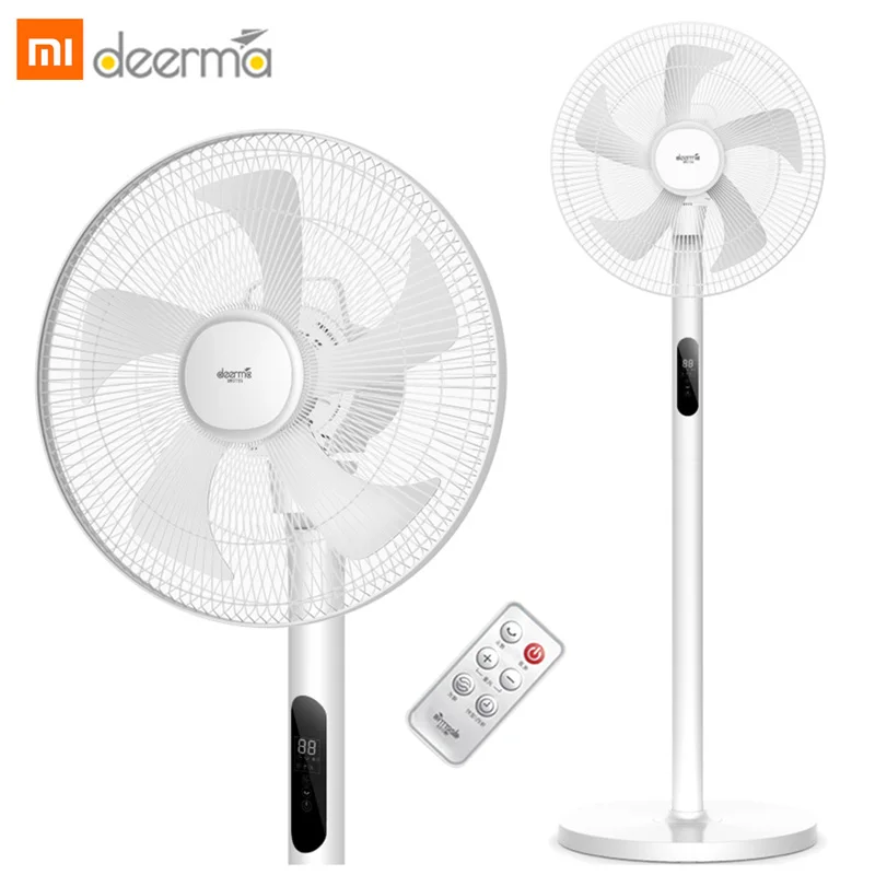 

Xiaomi Deerma DEM - FSY70 Floor Fan DC Frequency Conversion Natural Wind Sleeping Winds With Remote Control Floor Standing Fan