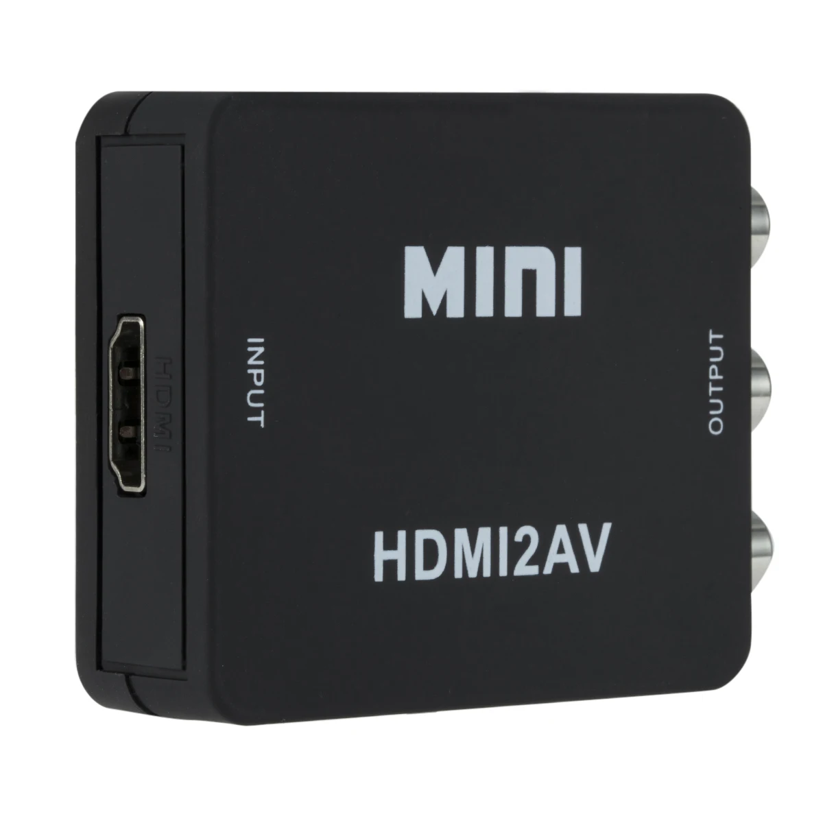HD 1080P HDMI к RCA AV/CVBS адаптер мини HDMI2AV видео конвертер коробка для PS3 Видеомагнитофон