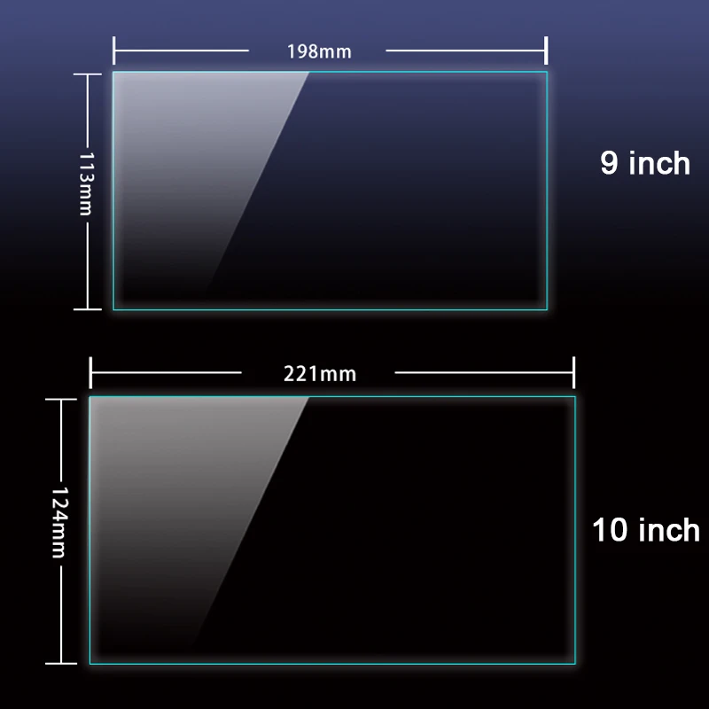 

KiriNavi Car navigation Steel film 9 "10" 10.4 "12.1" groot Scherm Android Auto GPS Navigatie Scherm