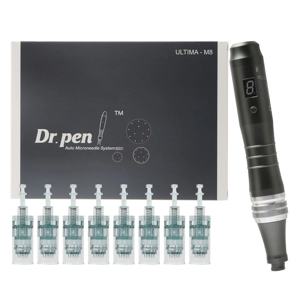 Dr.Pen M8 Электрический Дерма Ultima роликовый набор для ухода за кожей Инструменты