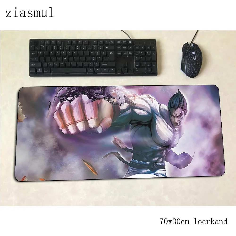 Tekken коврик для мыши геймерский эстетический 70x30 см игровой коврик для мыши pc notbook Настольный коврик Профессиональный коврик для игры геймерские коврики геймпад